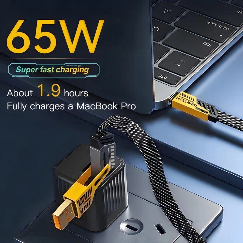 ChargeFlex 4-in-1 65W Charging Cable