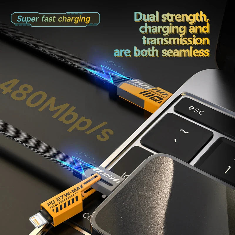 ChargeFlex 4-in-1 65W Charging Cable